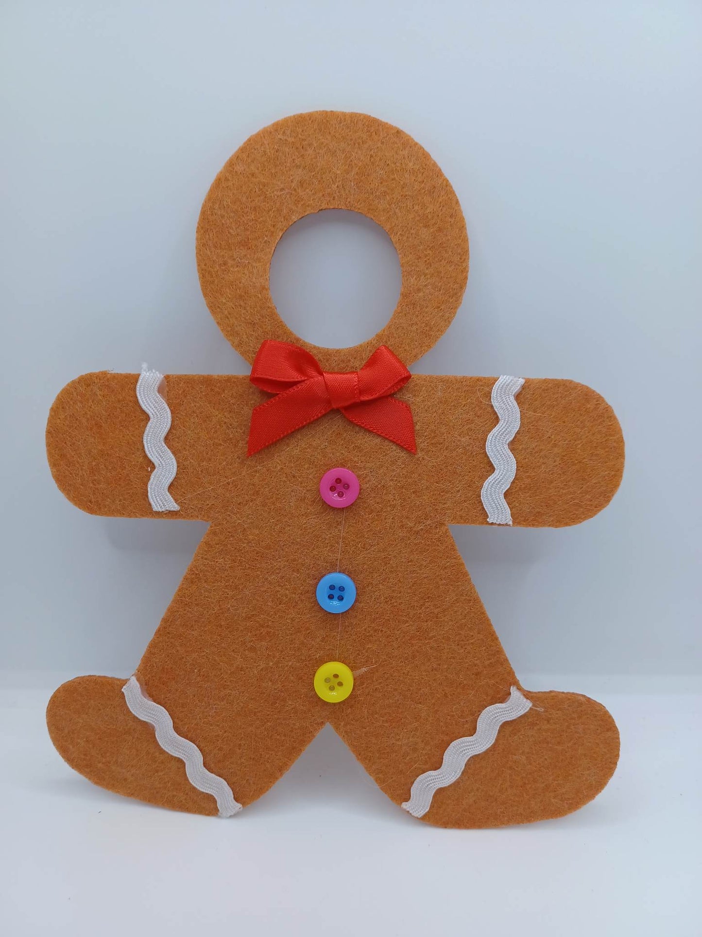 Gingerbread Outfit w/ Colored Buttons