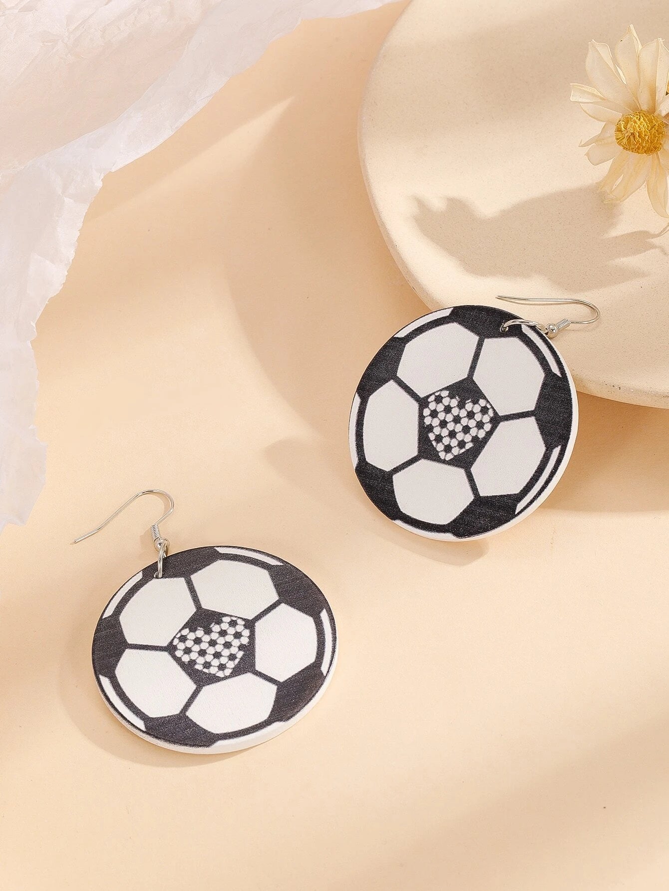 Soccer Earrings