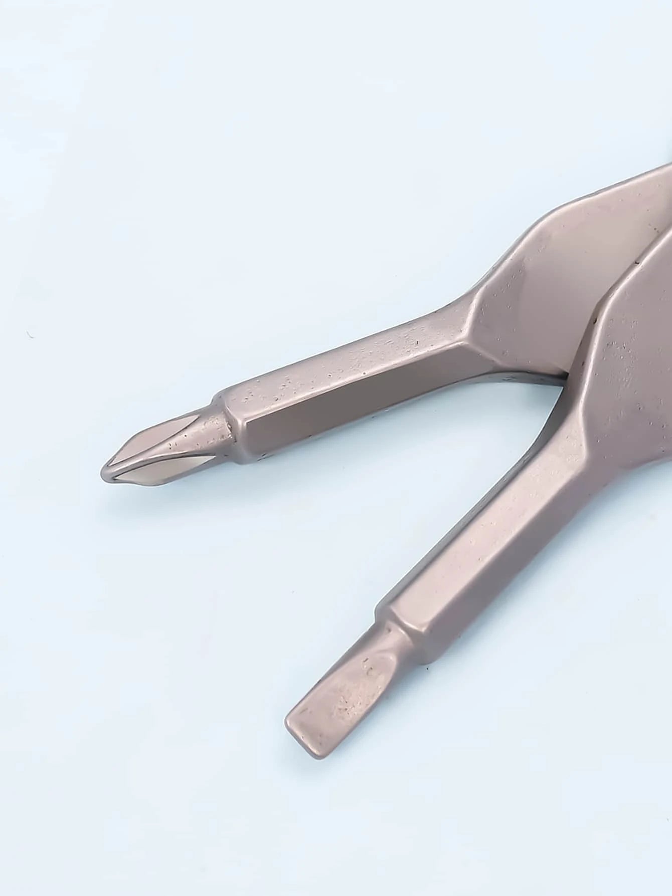 Silver Keychain Hand tool - Phillips & Flat Head Keychain