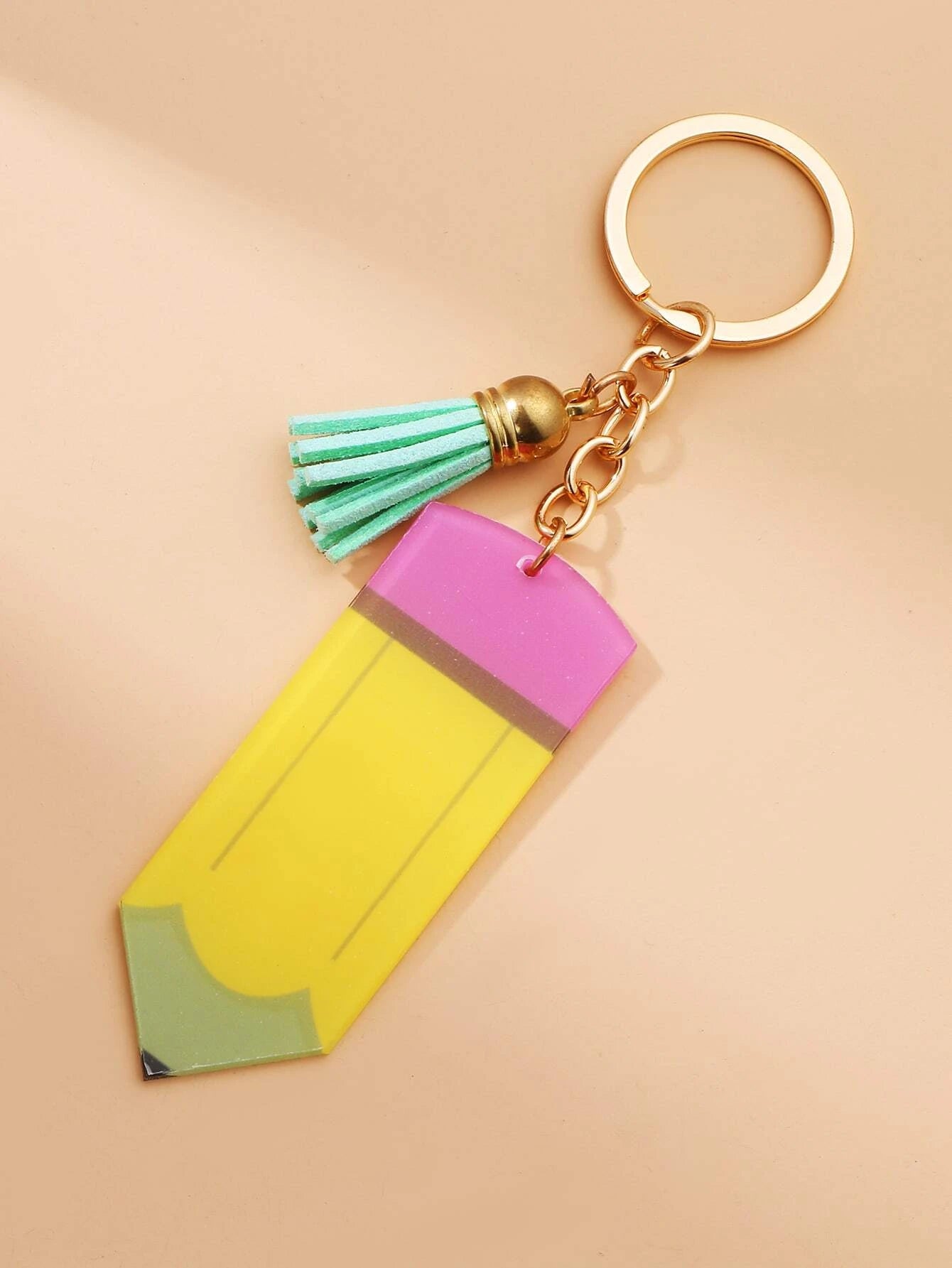 Pencil Keychain w/ Tassel