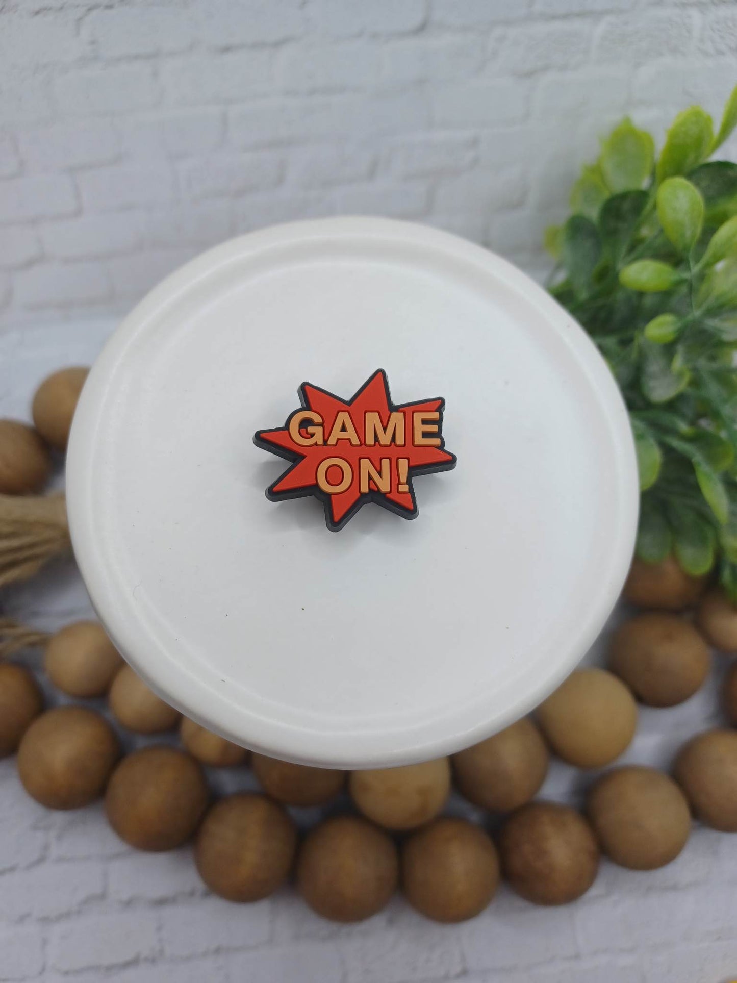 Game On Shoe Charm Accessory