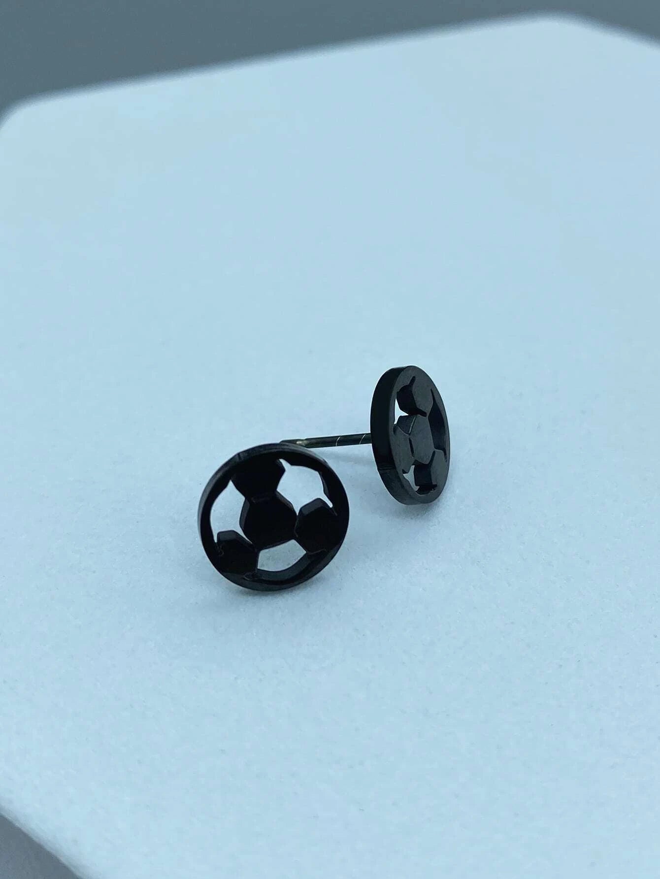 Soccer Stud Earrings