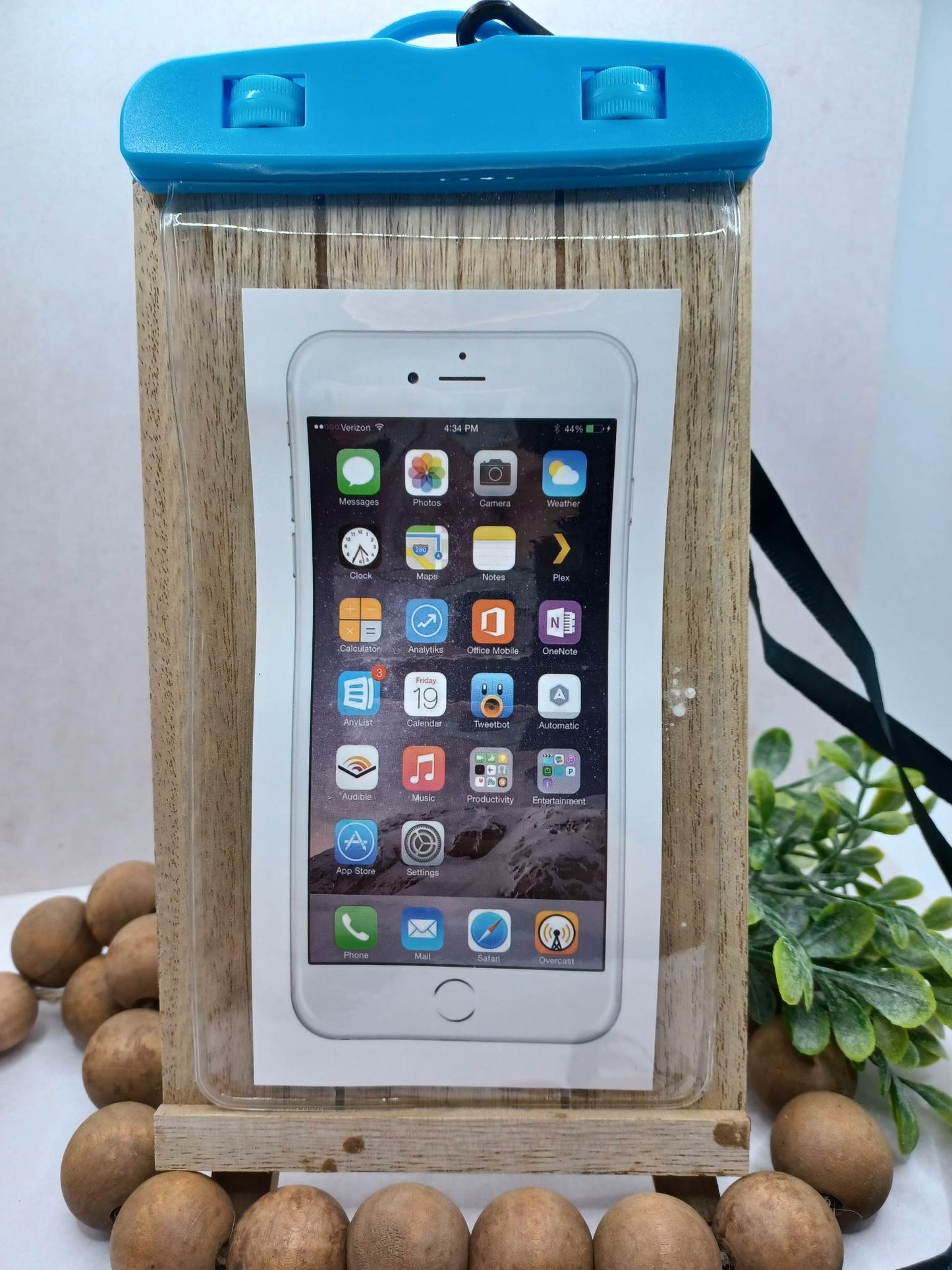 Blue Waterproof Phone Holder